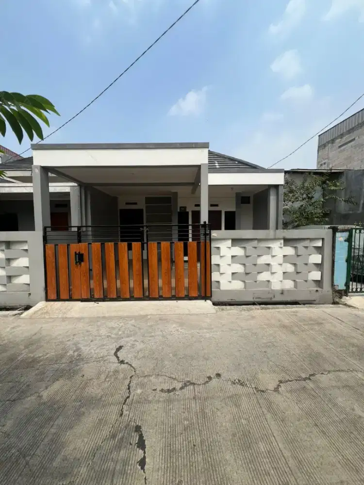 Dijual rumah seperti baru di pejuang siap huni lokasi bagus