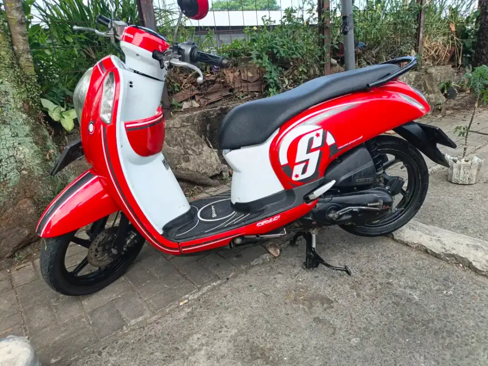 Scoopy 2016 Lengkap Plat Baru