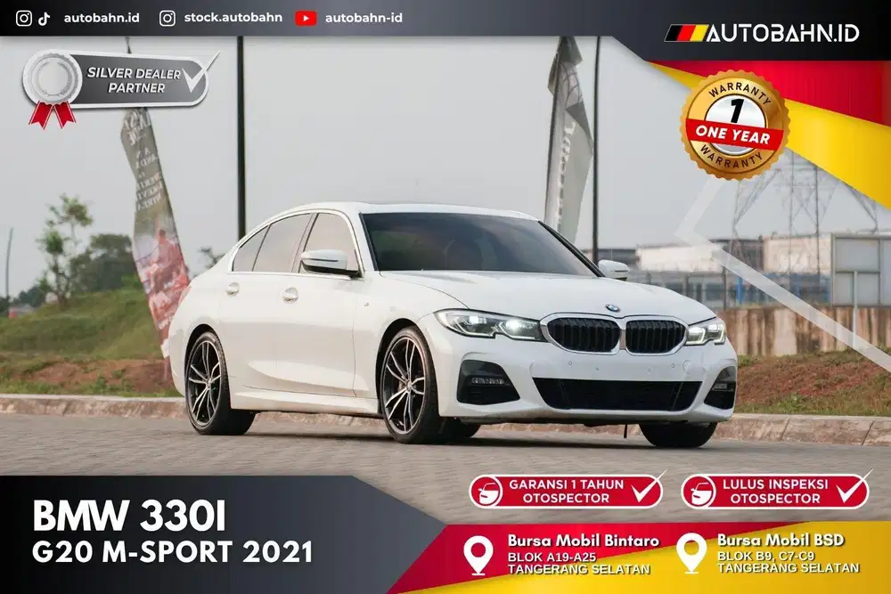 Hot Item! BMW 330i M-Sport 2021 New Model (G20) White 320i c300 c200