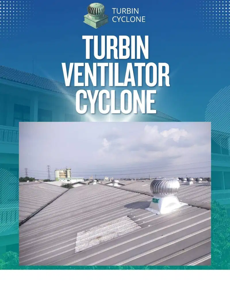 Turbin Ventilator Atap Gudang Jakarta: Solusi Sirkulasi Udara Panas Ta
