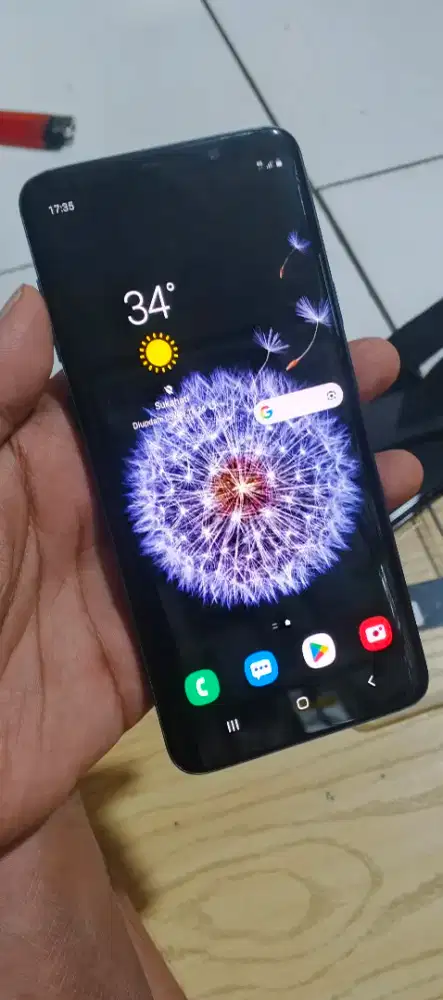 Samsung s9 plus ram 6/128gb hp aja batangan