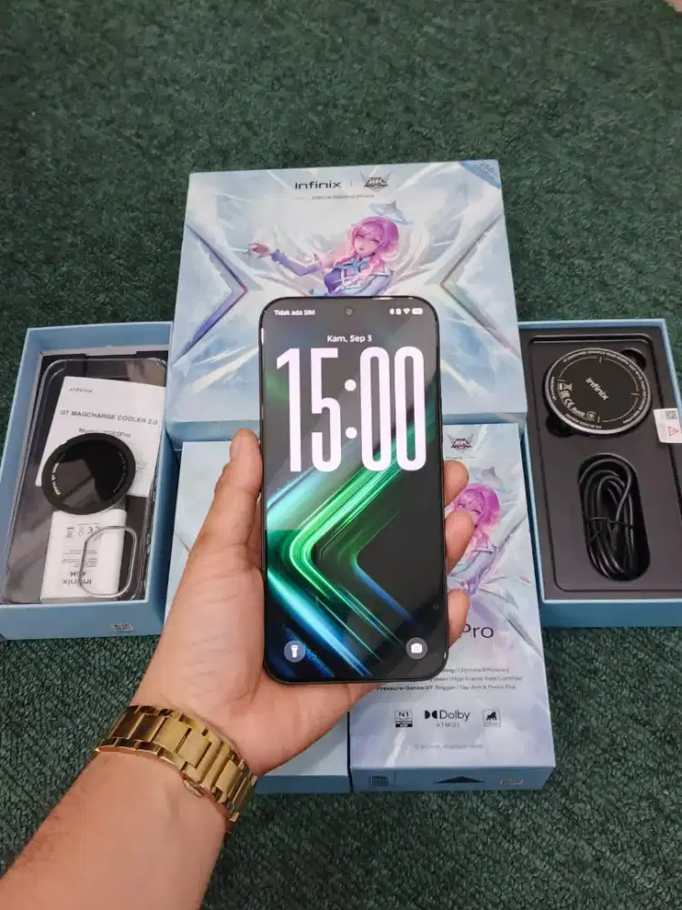 Infinix gt 50 pro 12/256gb lengkap