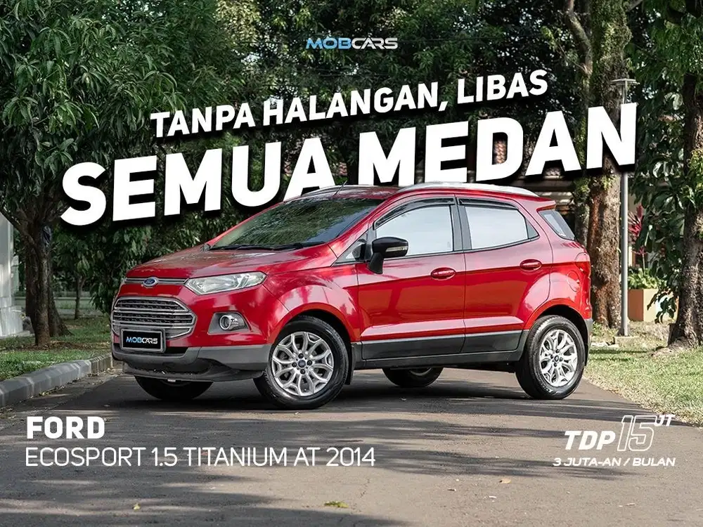 FREE SALDO E-TOLL 1 JT ECOSPORT TITANIUM 1.5 AT 2014 MERAH