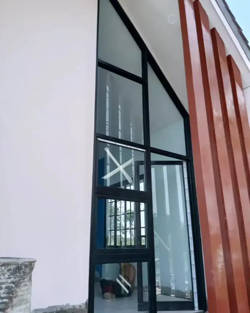 Kusen aluminium, pintu, jendela, partisi