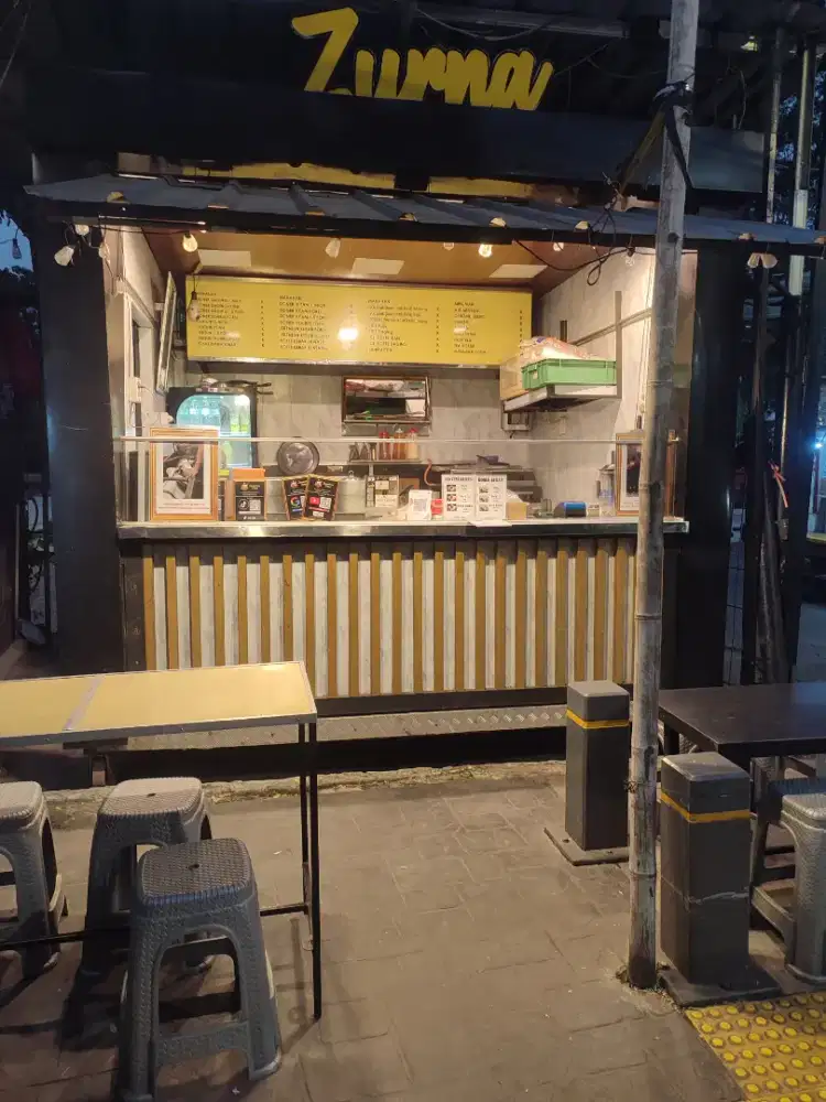 Booth dagang kebab
