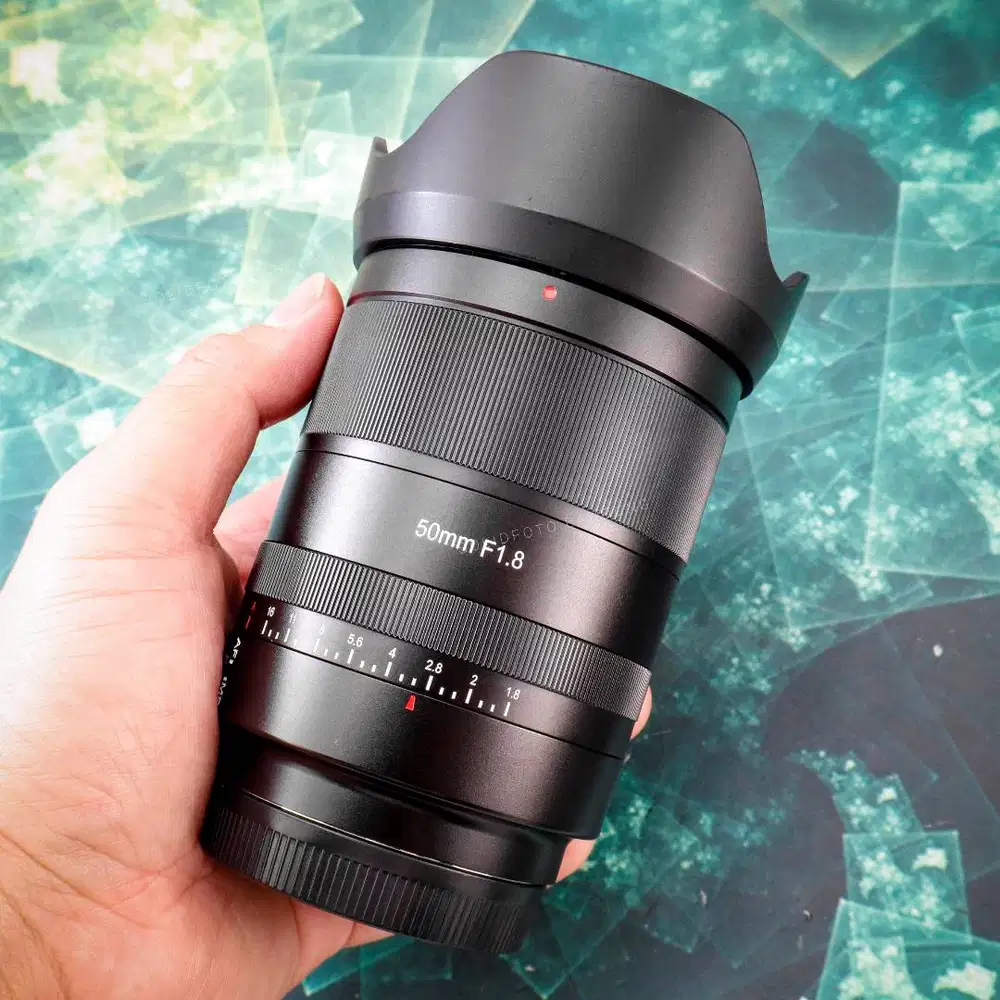 7artisans 50mm F1.8 AF for Sony Fullframe. Fullset Like New