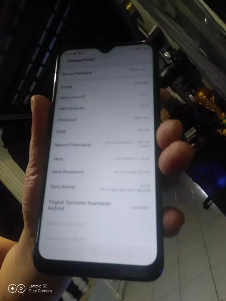 Jual Oppo A5S os 8.1 ram 3/32GB