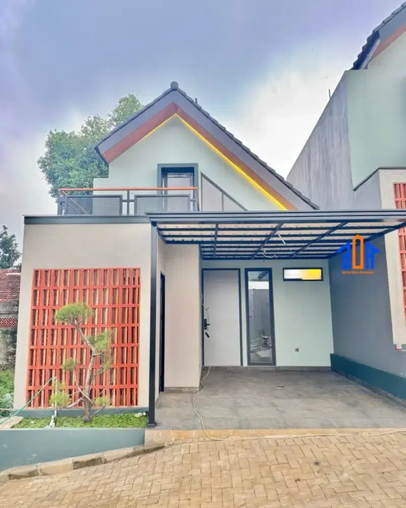 Rumah Furnished 900 Meter Ke Gerbang Tol