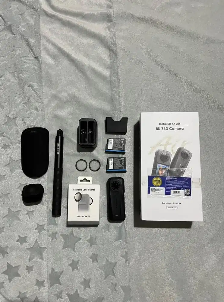 Kamera Insta 360 X4 Air mulus fullset