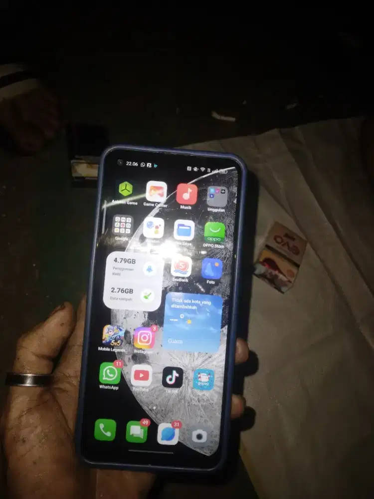 Oppo reno5 8+8 126gb