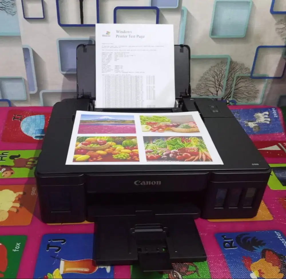 Printer Canon Pixma G1010 infus ori bawaan siap pakai