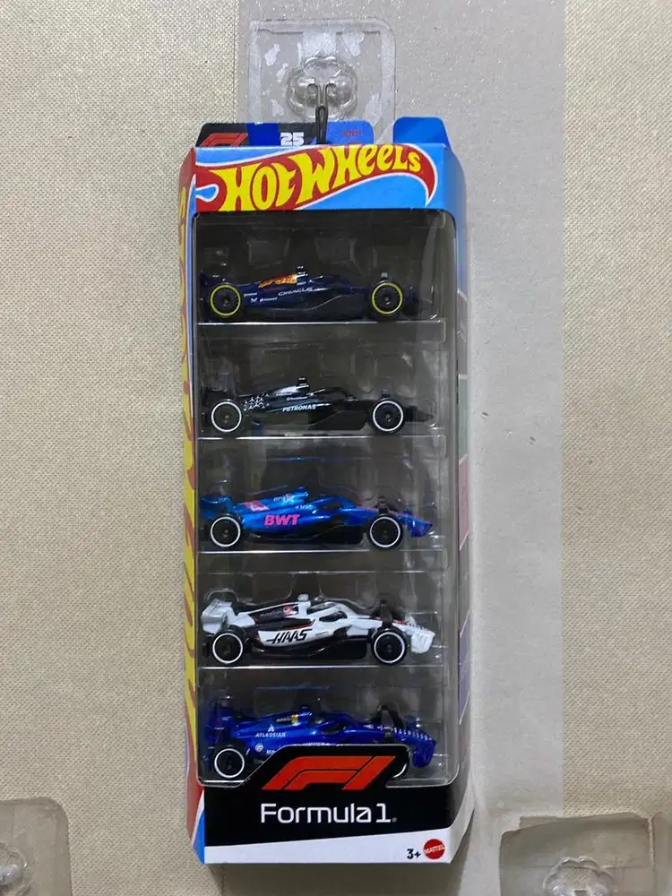Hotwheels F1 5 pack