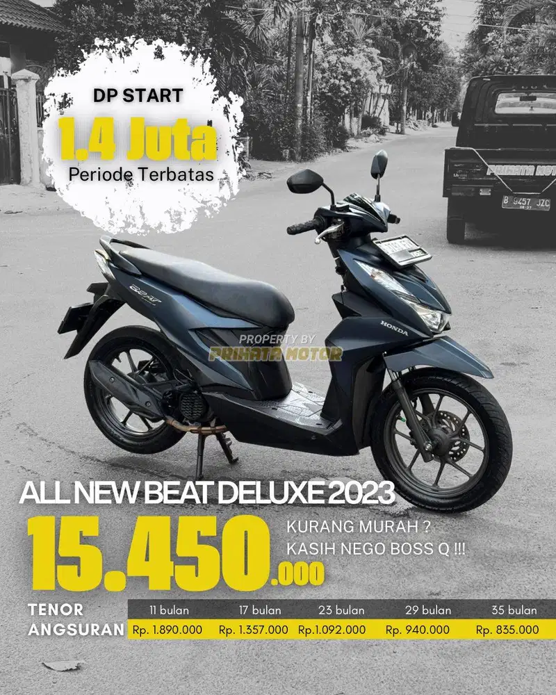 HONDA ALL NEW BEAT DELUXE 2023 !!!
