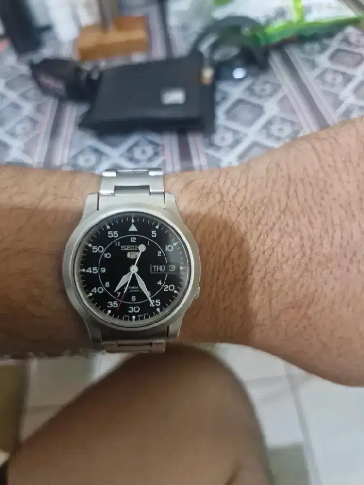 Jam Tangan Seiko 5 Otomatis (7S26-02J0) - Original Vintage Klasik