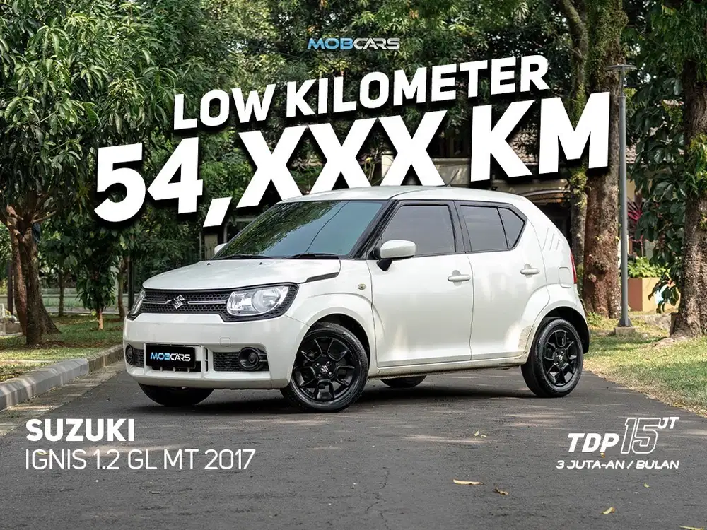 [ LOW KM ] IGNIS GL 1.2 MT 2017 PUTIH