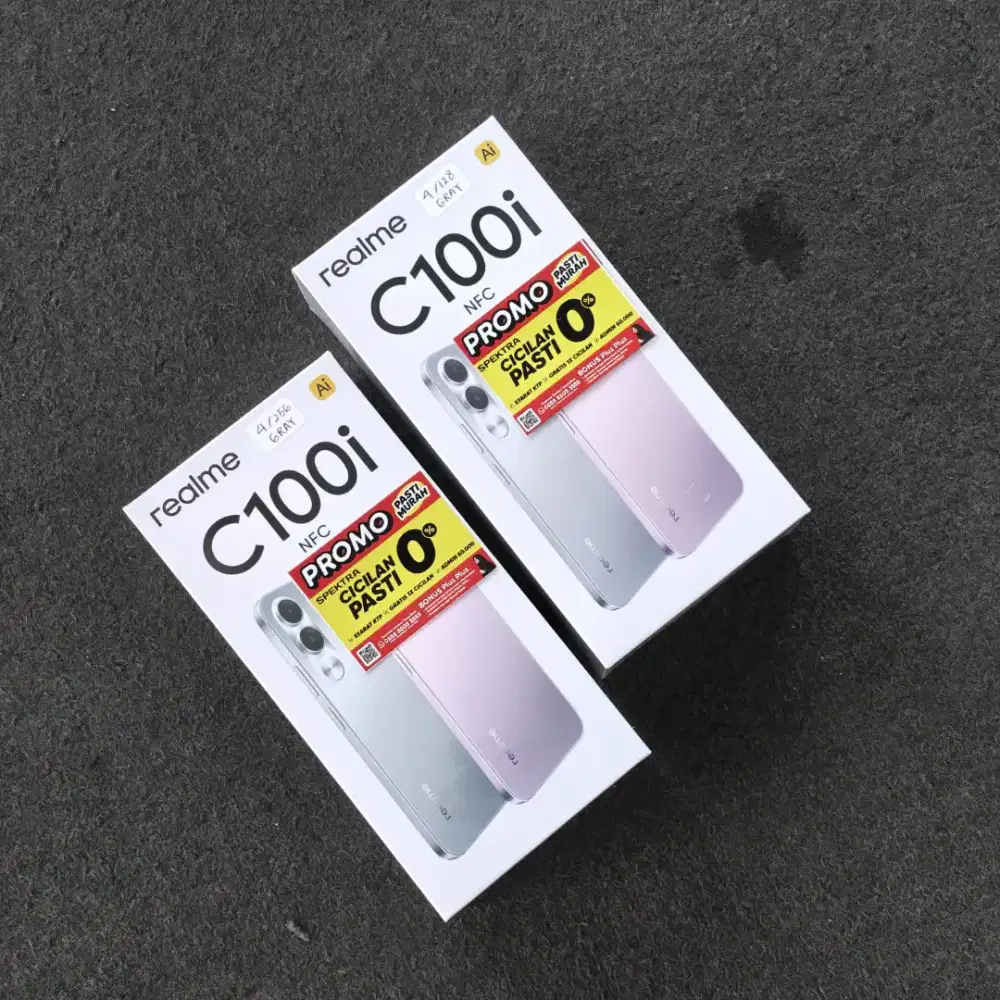 Realme c 100 series batrai udah 7000mAh