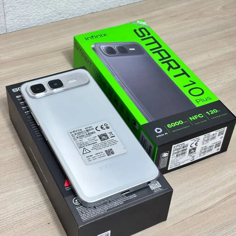Infinix Smart 10 Plus 8GB/128GB Mulus Nominus