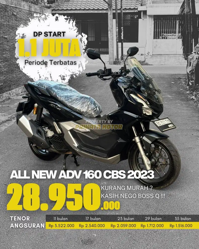 CREDIT DP MULAI ADV 160 CBS 2023 !!!