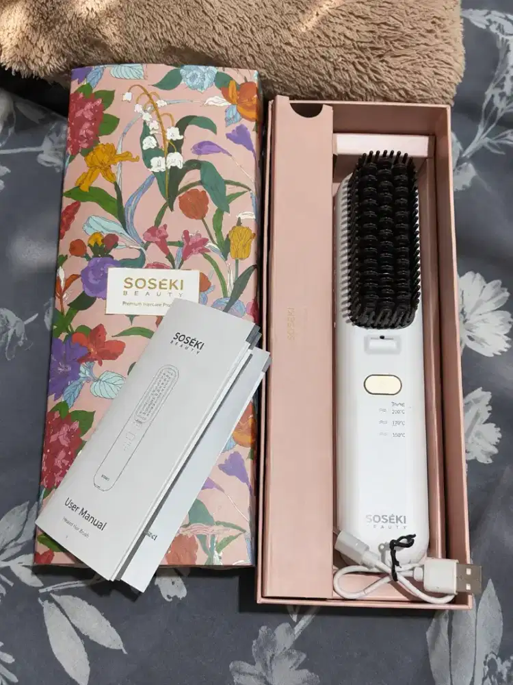 SOSEKI Beauty Heated Hair Brush — Fullset 500rb (NEGO)