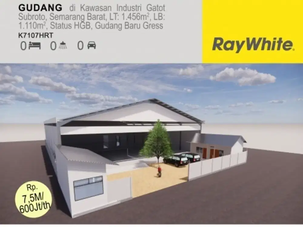 DIJUAL GUDANG DI NGALIYAN SEMARANG . K 7107