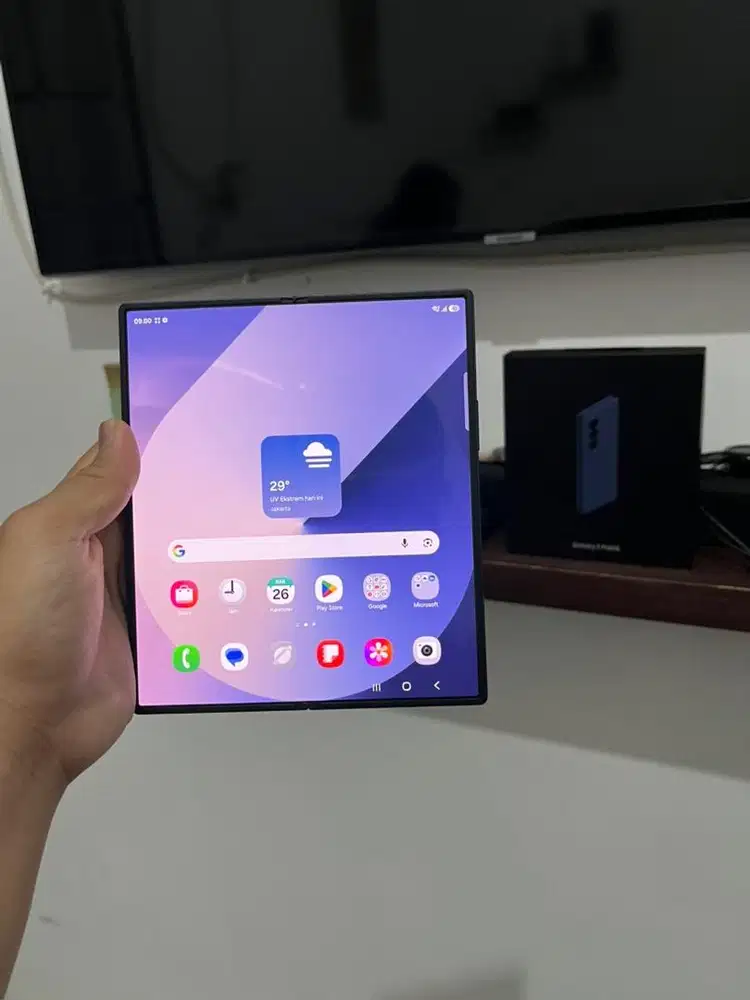 Samsung Galaxy Z Fold 6 Ex resmi sein 12/256 gb Fullset No minus