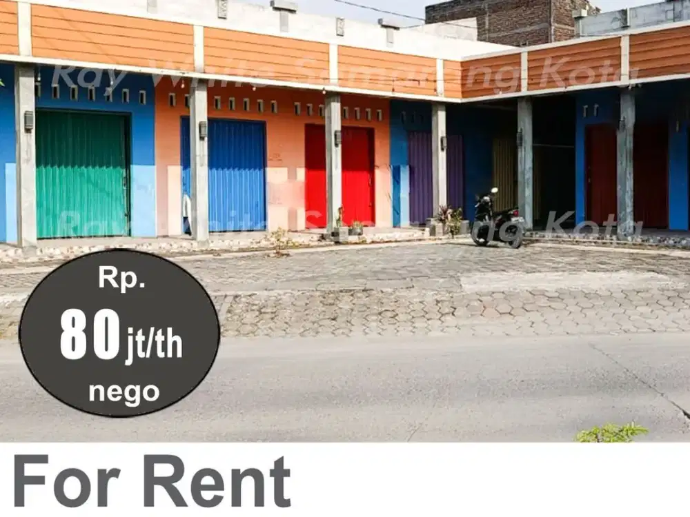 DISEWAKAN RUKO DI MRANGGEN A4509