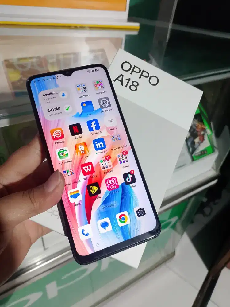 Oppo a18 ram 4/128