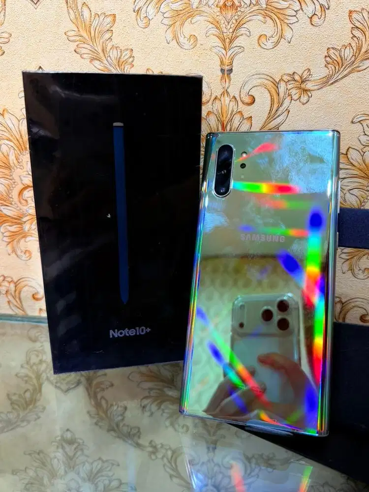 samsung note 10 plus 12/256gb minus bagus