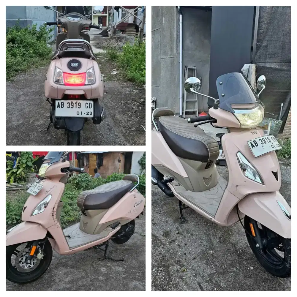TVS calisto lengkap siap TT Barter Beat / Nex ll