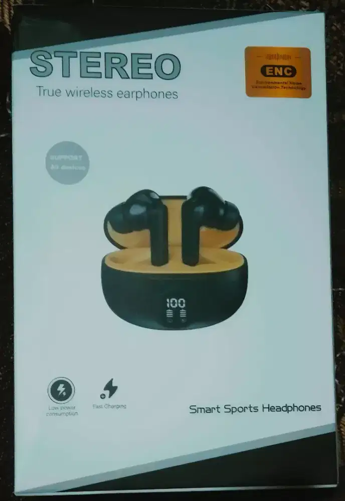 Headset bluetooth warna hitam