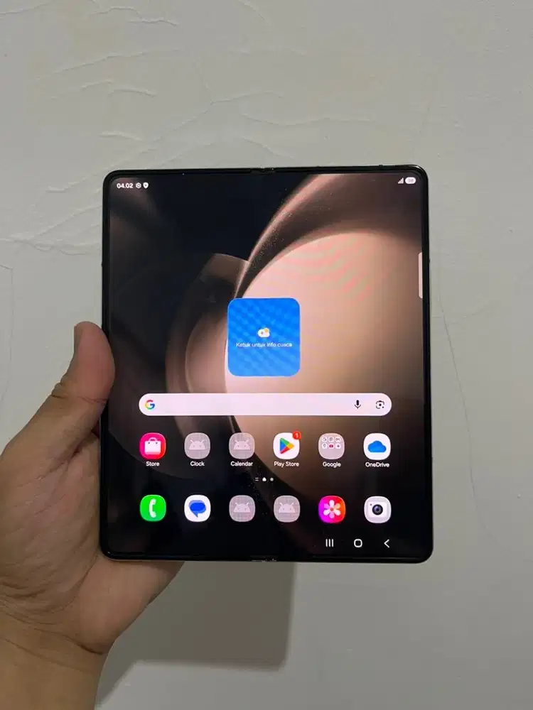 Samsung Galaxy Z Fold 5 Ex resmi sein Fullset No minus 12/256