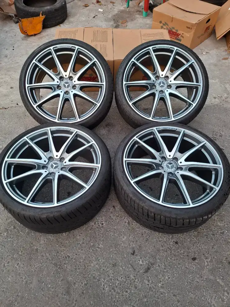 di jual velg mercy S class coupe: AMG r20 ban michelin nik 2024