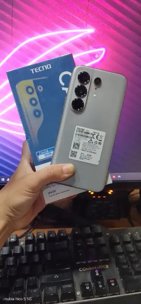 Tecno Camon 50 Pro 5G 8/256GB fullset ori