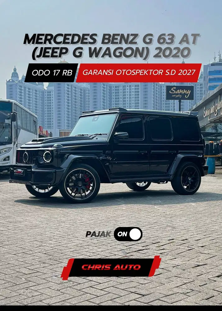 Tdp 176jt LowOdo 3rb/thn UPGRADE BRABUS G63 AMG 2021 2020 G WAGON
