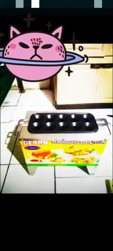 Dijual : Rp 850.000 Pemanggang Merk Getra Sosis Telur 10 lubang