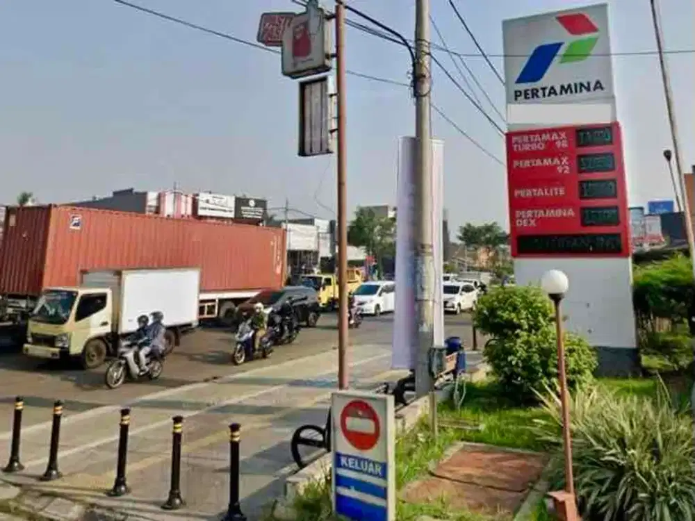 SPBU PERTAMINA + AREA KOMERSIAL CIATER BARAT BSD | LT 3.815 M² | SHM