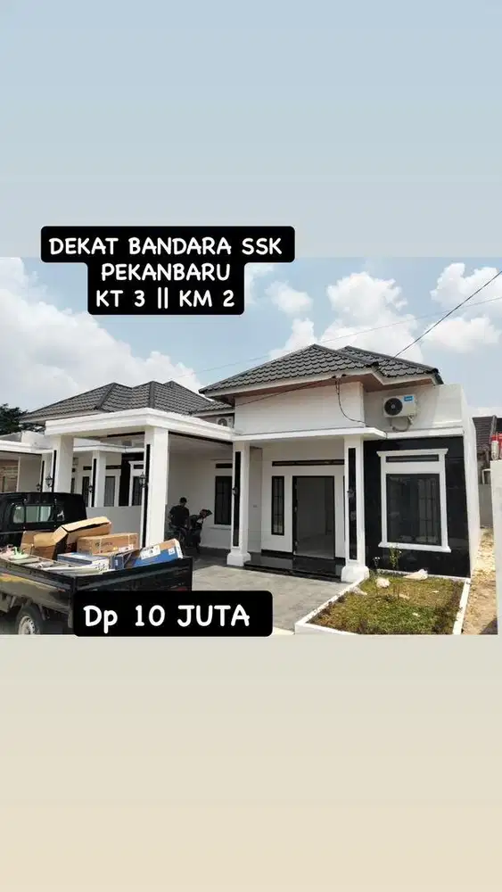 RUMAH DEKAT BANDARA PEKANBARU