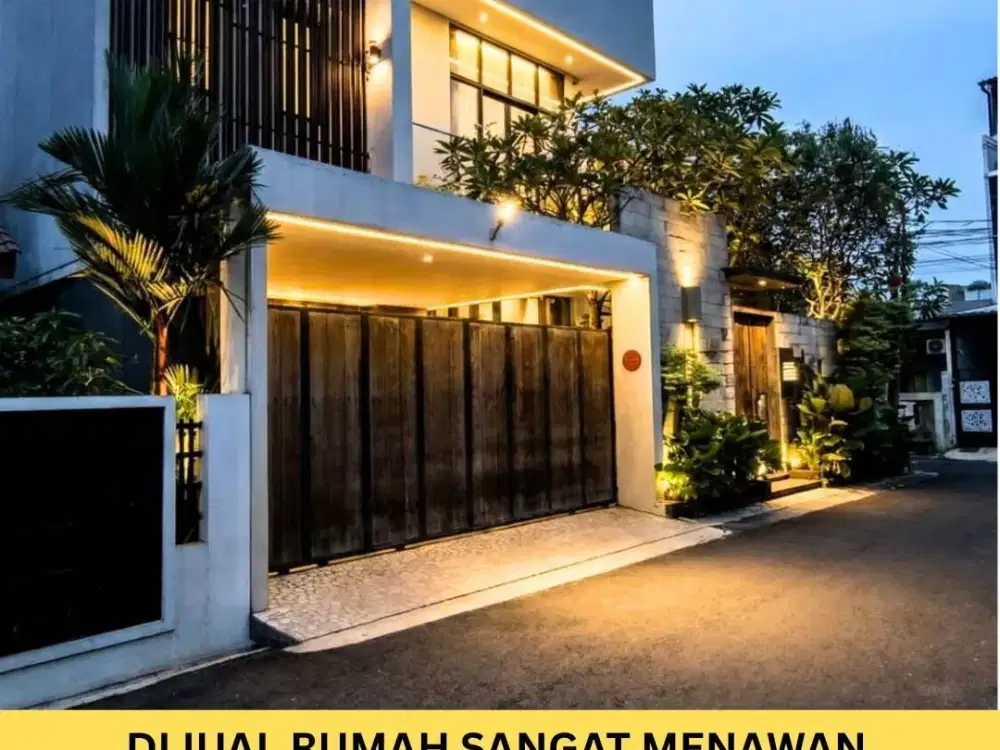 rumah dijual cepat, lingkungan nyaman strategis ada private pool