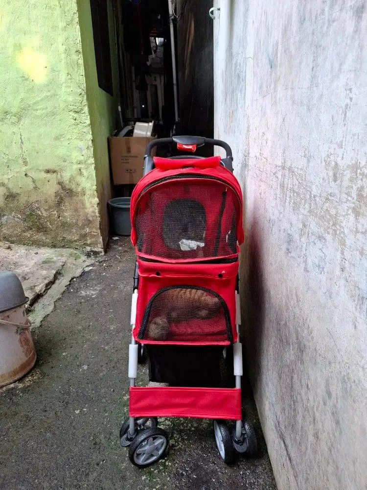 Stroller Hewan, Pet Stroller, Stroller peliharaan, Stroller anjing