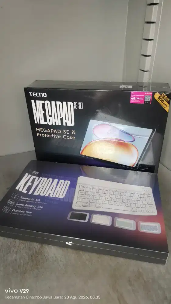 Tecno MegaPad SE 4G 4/128 Baru hot promo gratis keyboard original