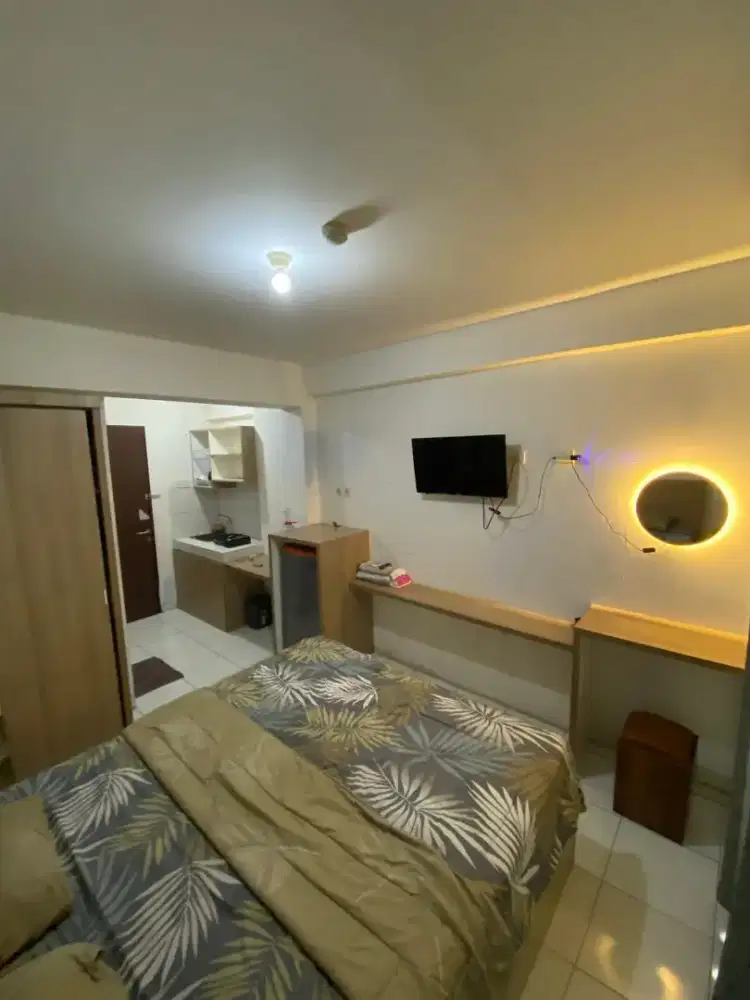 Disewakan apartemen green Pramuka city Harian fasilitas lengkap