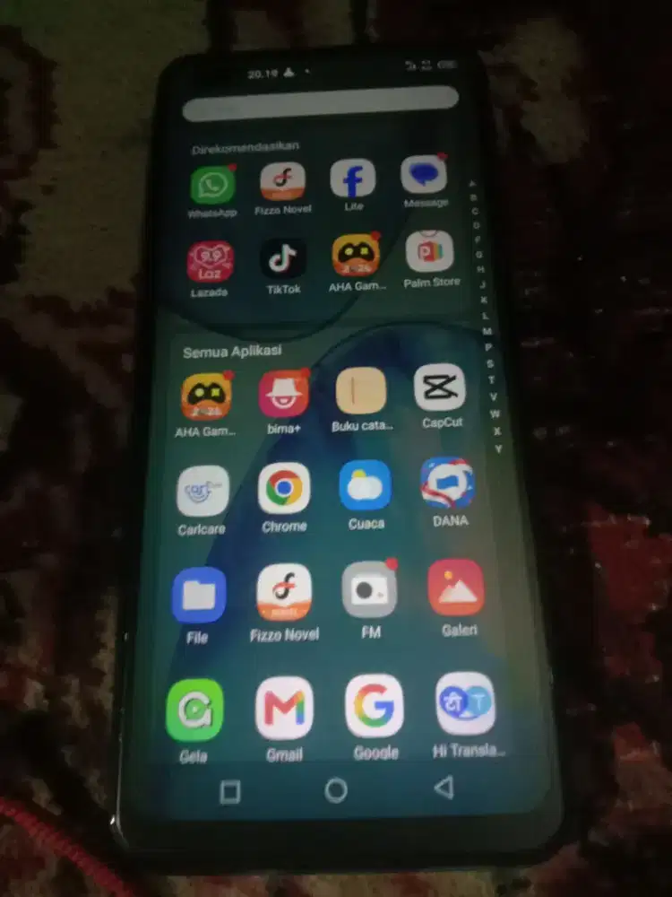 Jual hp Infinix note 8