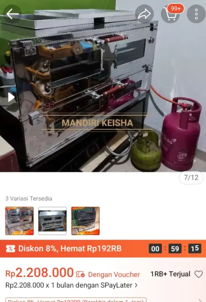 OVEN BAHAN STAINLES