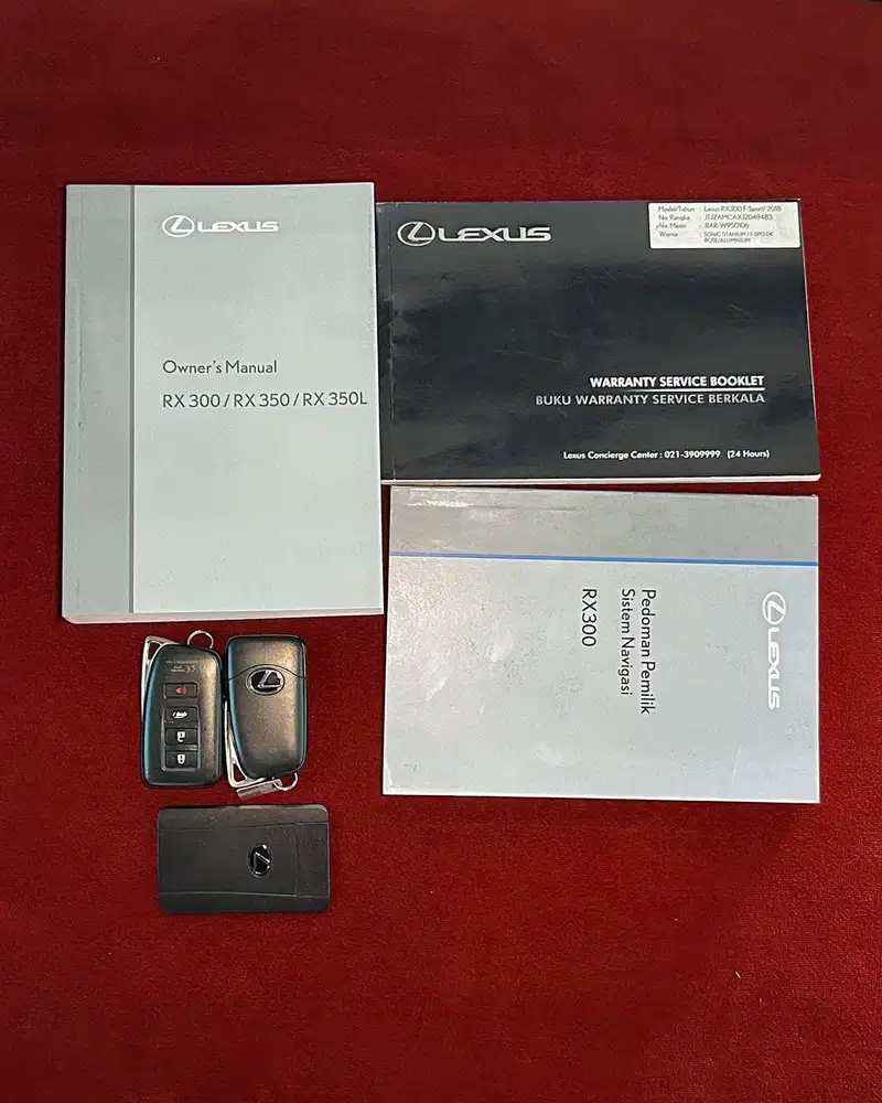 Tdp 22jt LowOdo 6rb/thn SPORT RX300 2019 / 2018 LEXUS RX300t RX200