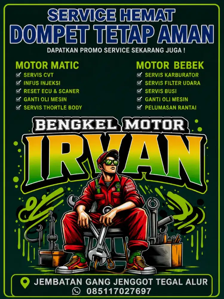 Jasa bengkel motor