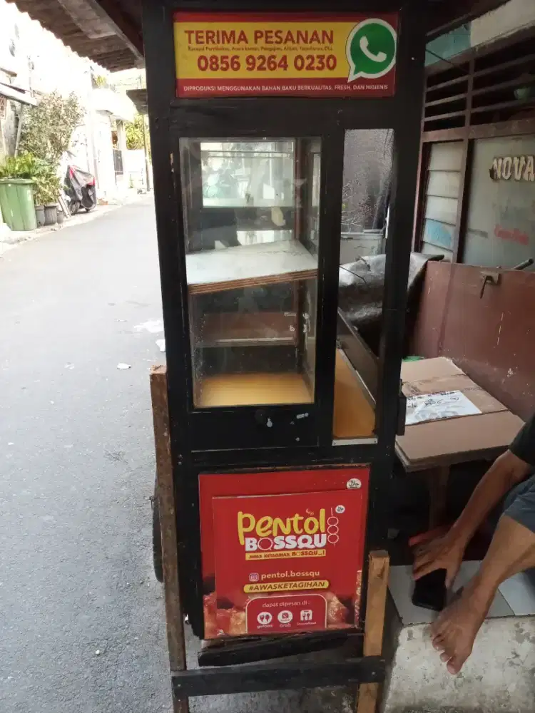 Grobak pentol unik