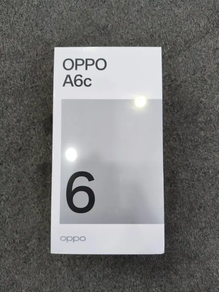 Oppo A6c 12/128 new bisa cod