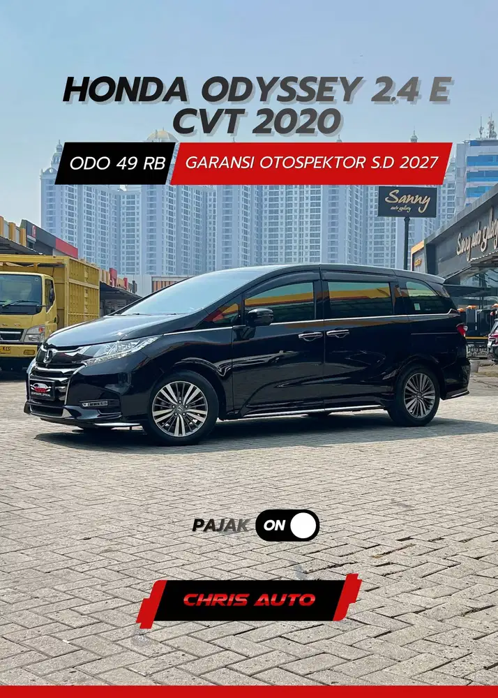 Tdp 15jt LowOdo 8rb/thn ODYSSEY Sensing Facelift 2021 2020 Last Editio
