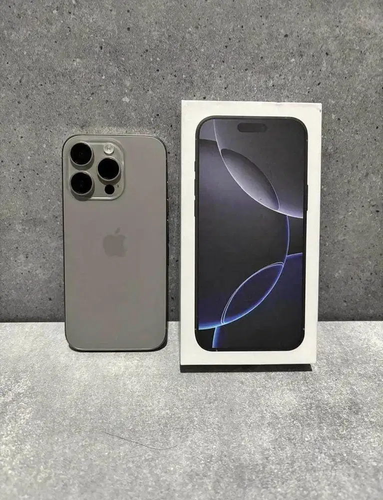 Dijual iphone 16 pro 128 inter