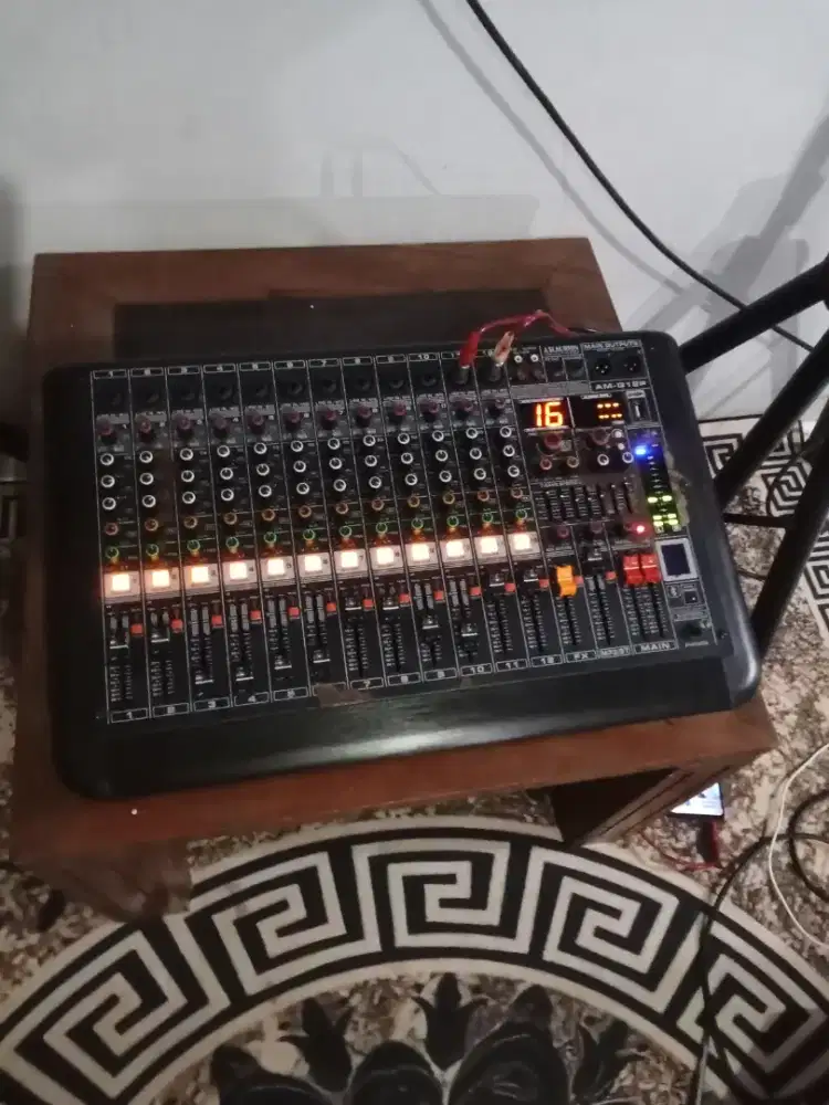 POWER MIXER AXL AUDION AM-Q12P 12 CHANNEL
